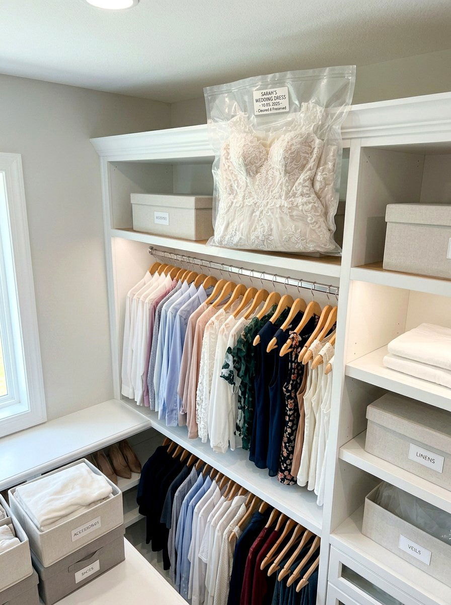 Wedding dress storage - 30 vacuum storage ideas