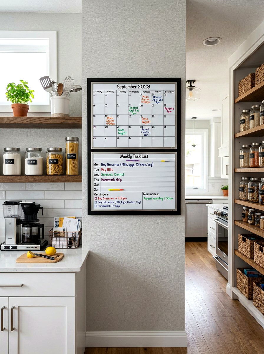 Weekly Monthly Calendar - 30 family calendar wall ideas