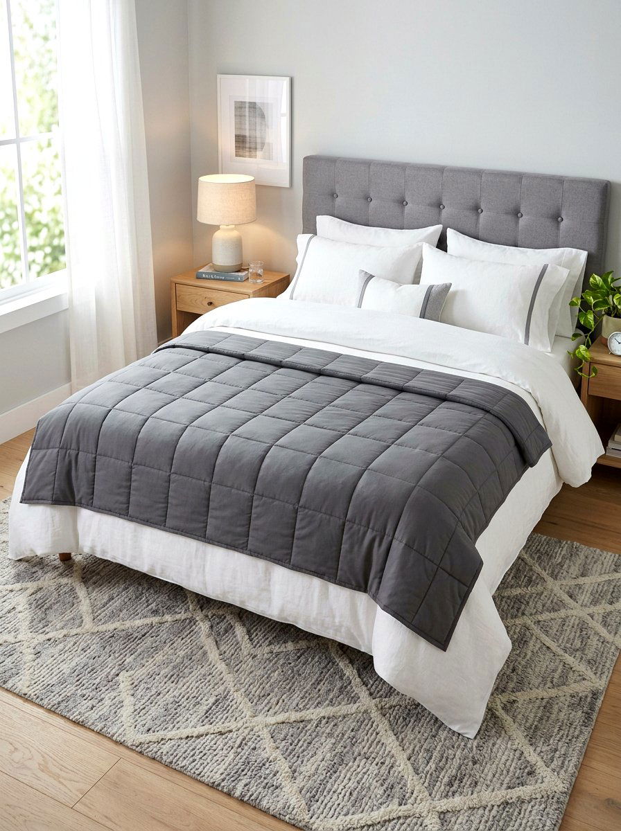 Weighted Blanket Bedroom - 30 sleep sanctuary bedroom ideas