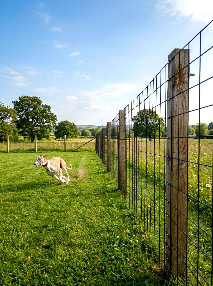 Welded Wire Backyard Enclosure - 30 dog fence ideas