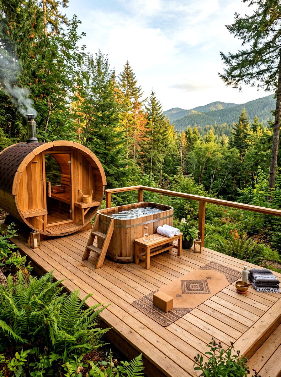 Wellness Retreat Deck - 30 deck decorating ideas