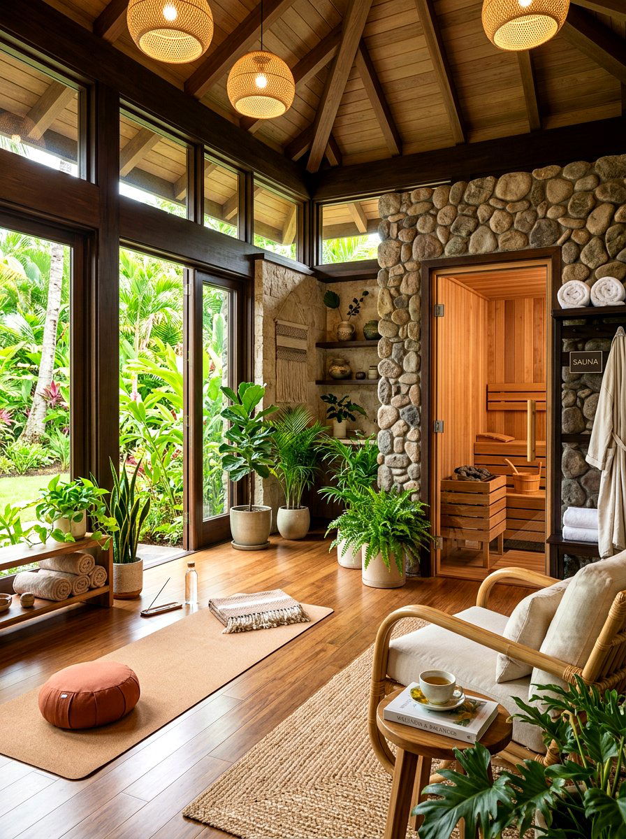Wellness Spa Cabana - 30 pool cabana patio ideas