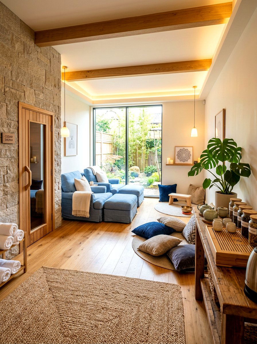 Wellness Spa Lounge Concept - 30 home entertaining room ideas