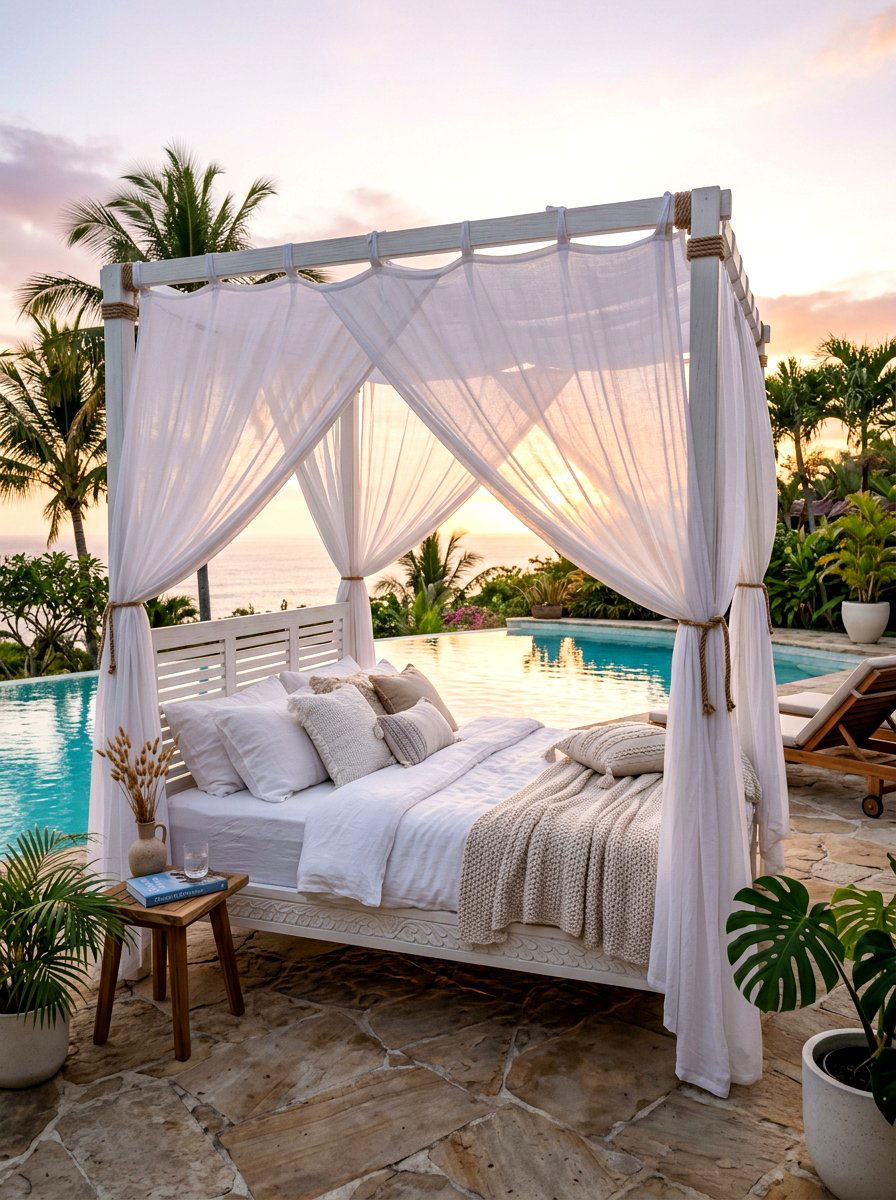 Wellness yoga deck - 30 resort style backyard lounge ideas