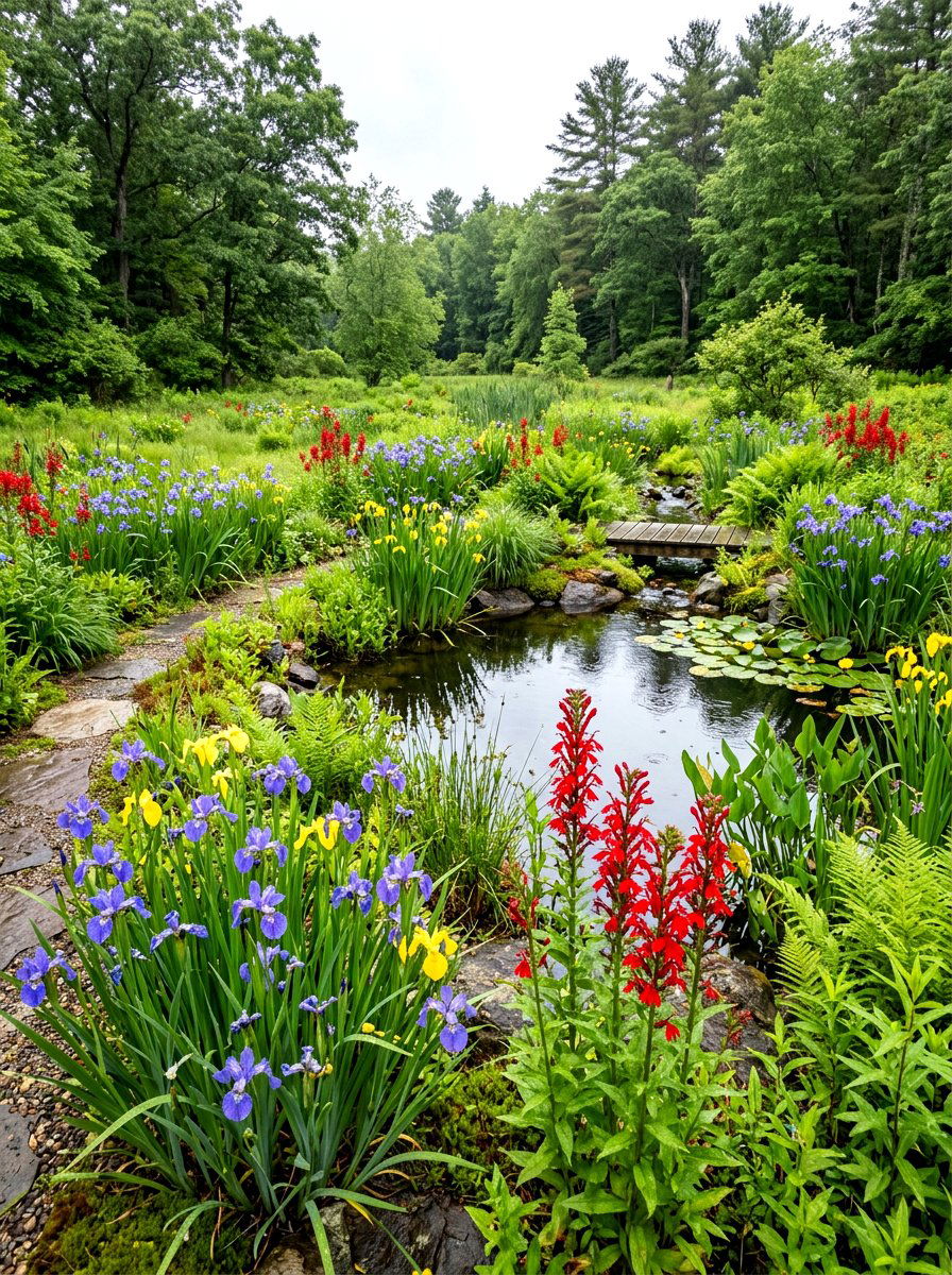 Wet Meadow Garden - 30 meadow garden ideas