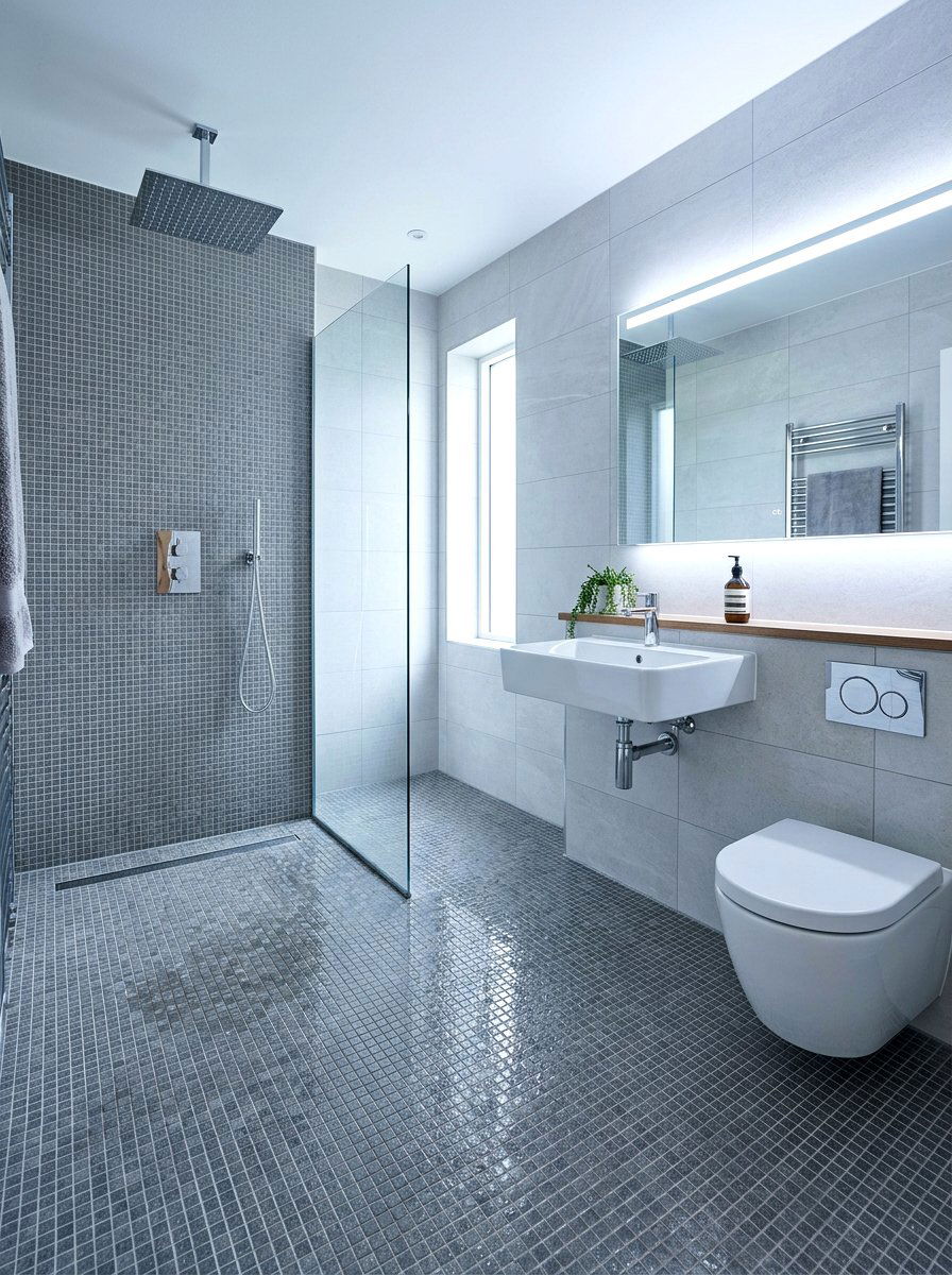 Wet Room - 30 small bathroom ideas