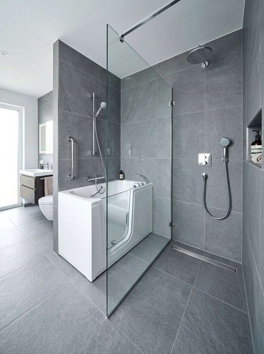 Wet Room Walk In Tub - 30 soaking tub ideas