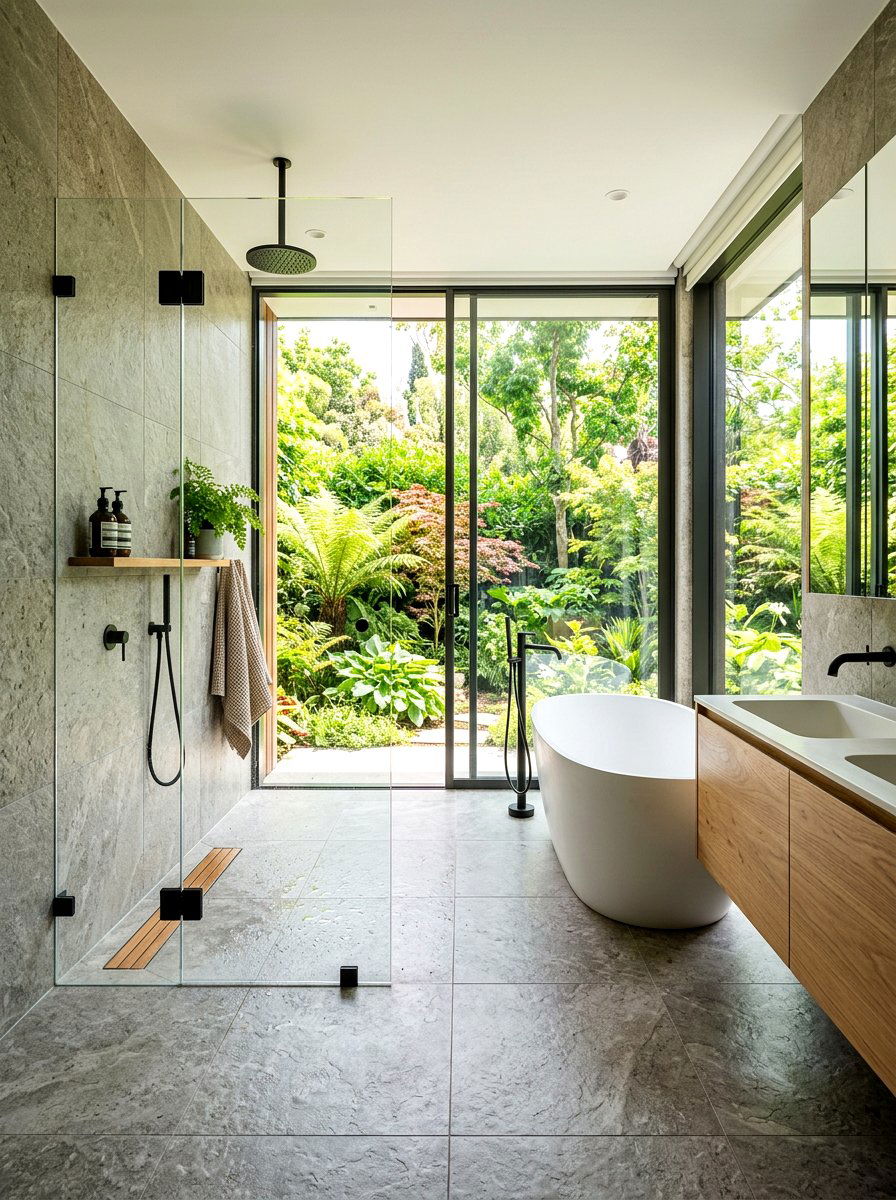 Wet Room - 30 modern bathroom ideas