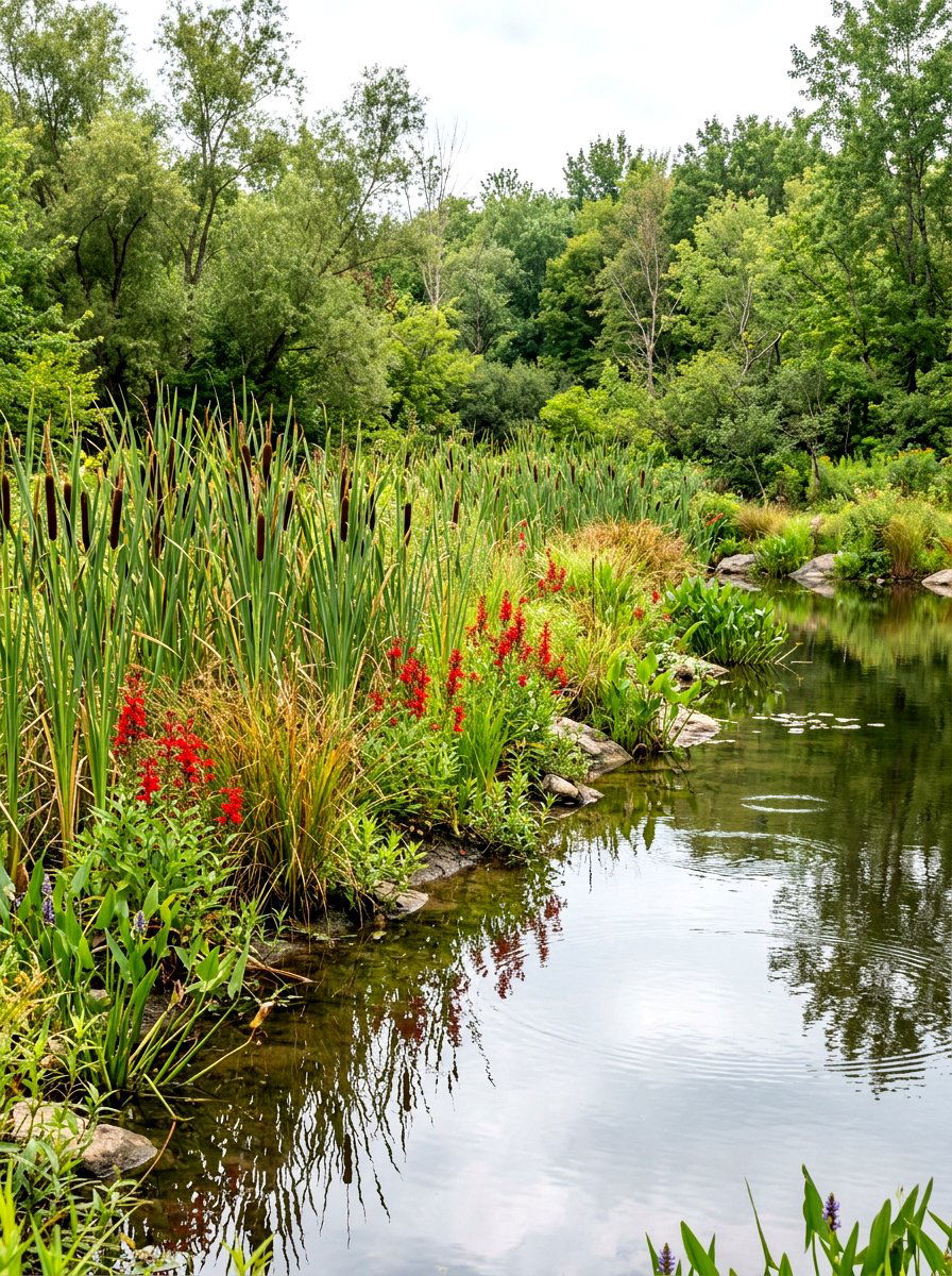 Wetland edge - 30 native plant landscaping ideas