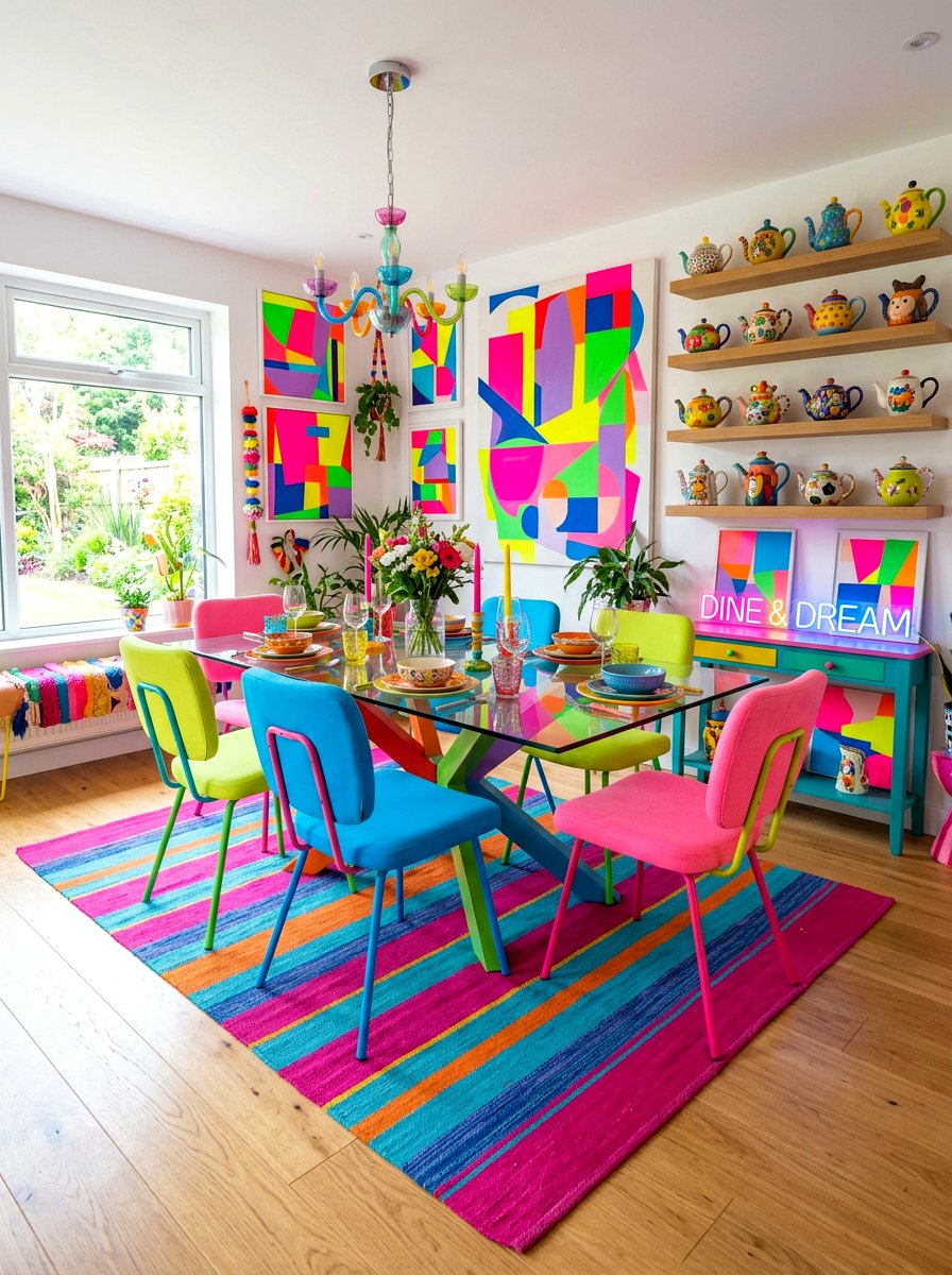 Whimsical Dining Room - 30 tea party dining room ideas