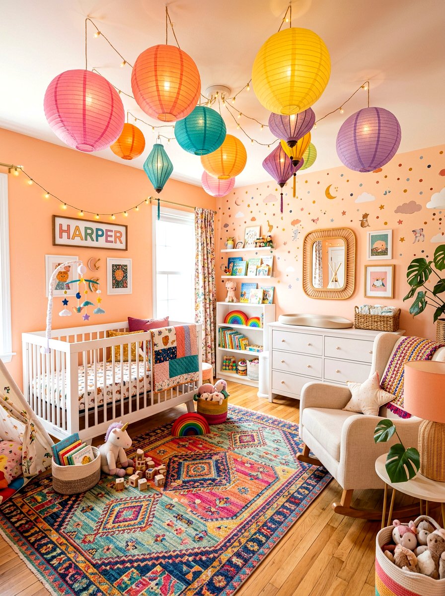 Whimsical Girl Nursery - 30 girl nursery ideas