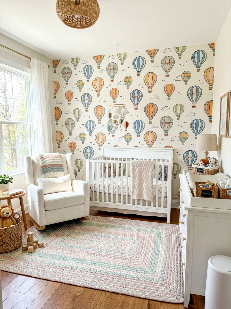 Whimsical Kids Room Wallpaper - 30 patterned wallpaper ideas