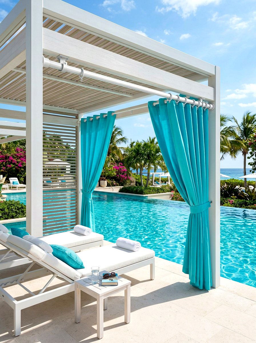 30 Outdoor Curtain Rod Ideas for Stylish Privacy and Sun Control