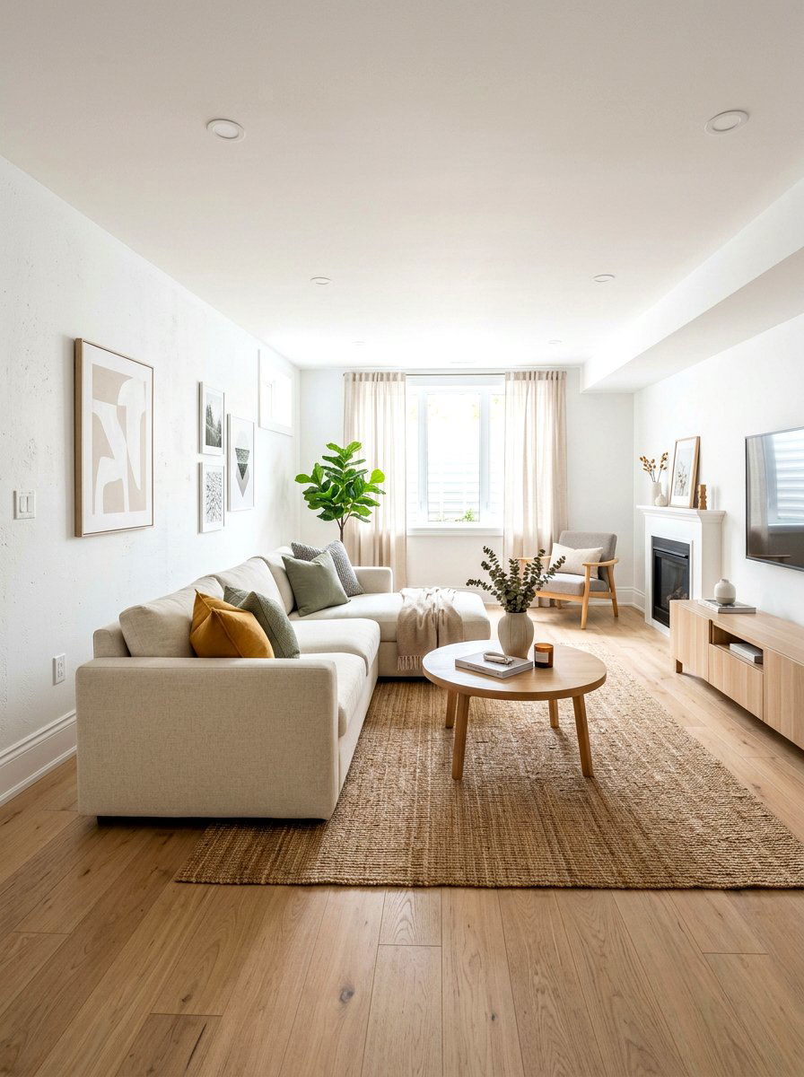 White Basement Walls - 30 low ceiling basement ideas
