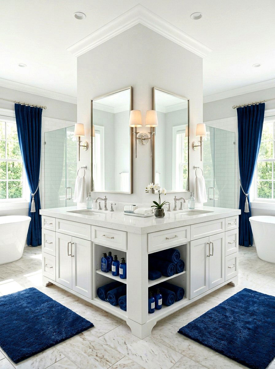 30 White Bathroom Ideas That Feel Fresh, Clean, and Luxurious