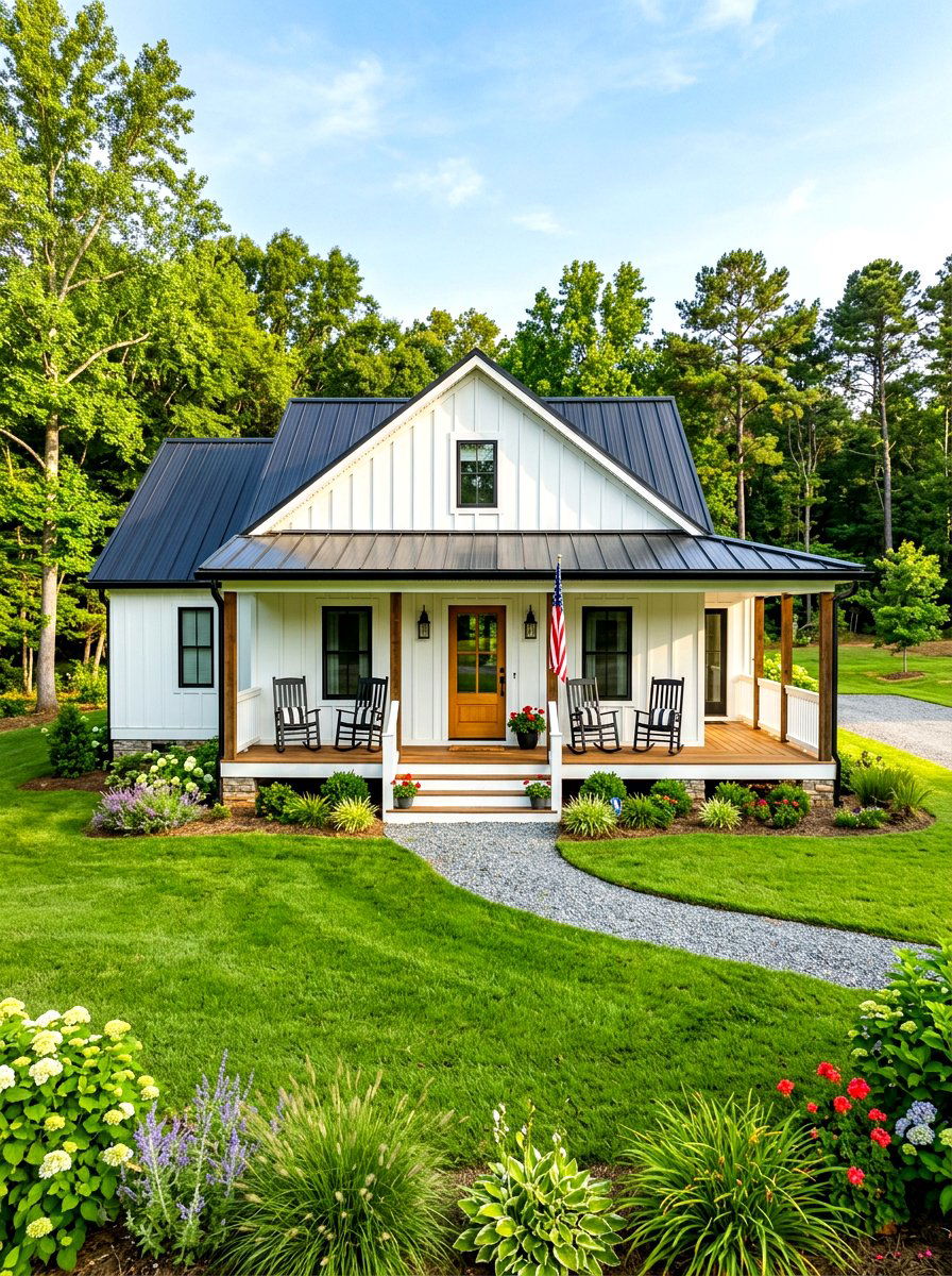 White Board And Batten Bungalow - 30 bungalow exterior ideas