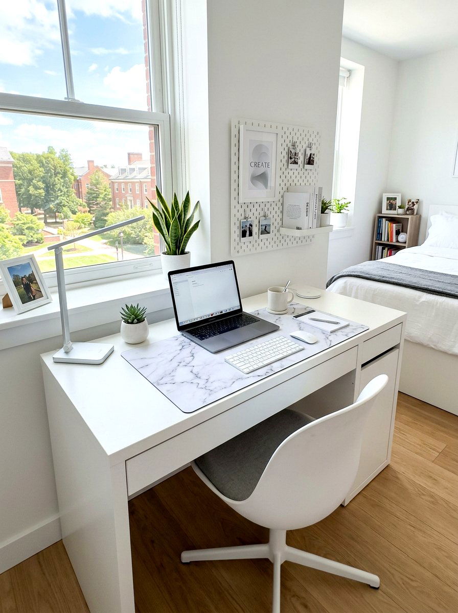 30 Dorm Desk Ideas: Stay Focused with Smart Setup Tips Now