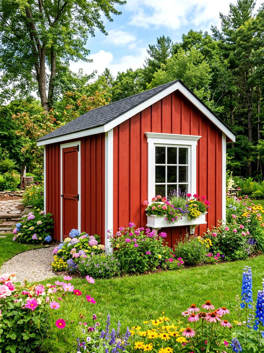 White Farmhouse Window Trim - 30 shed window trim ideas