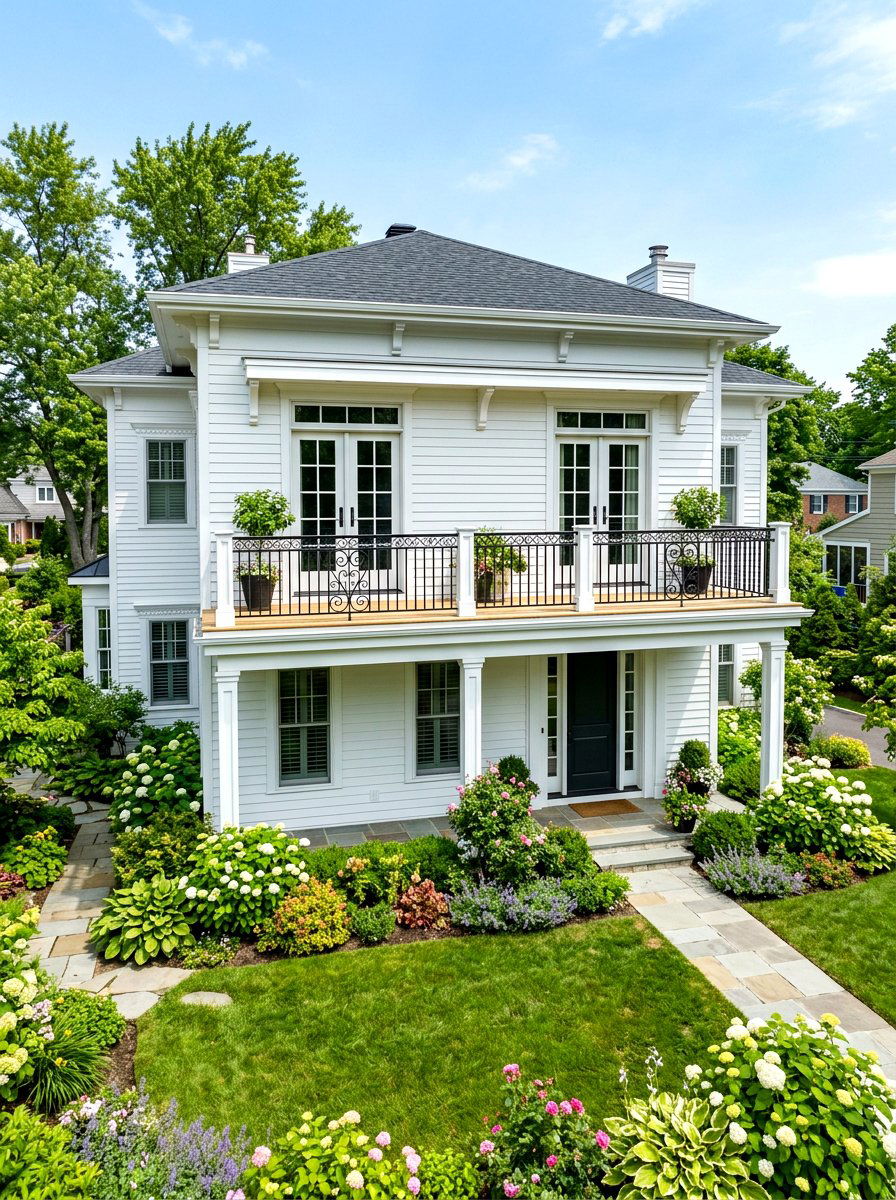 White House Exterior Balcony - 30 white house exterior ideas