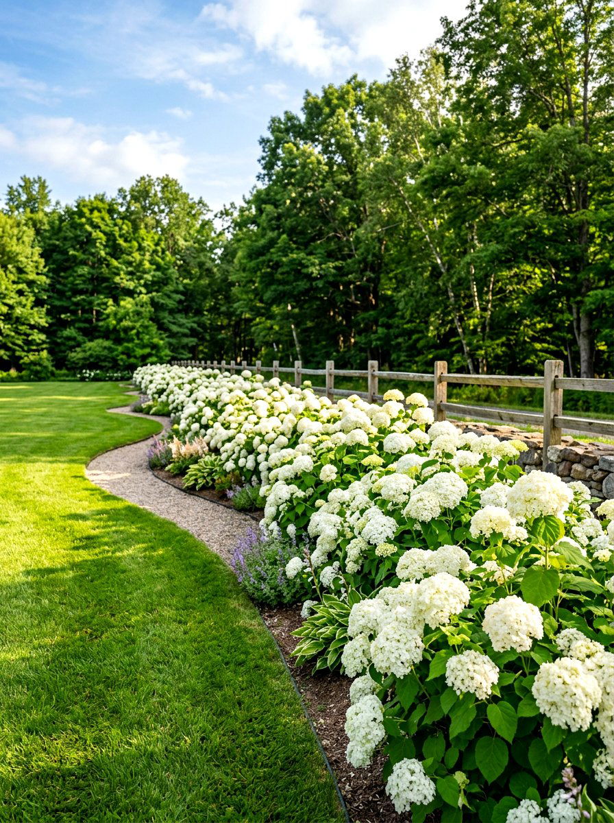 30 White Bloom Garden Ideas for a Dreamy, High-Impact Landscape - Suite 101