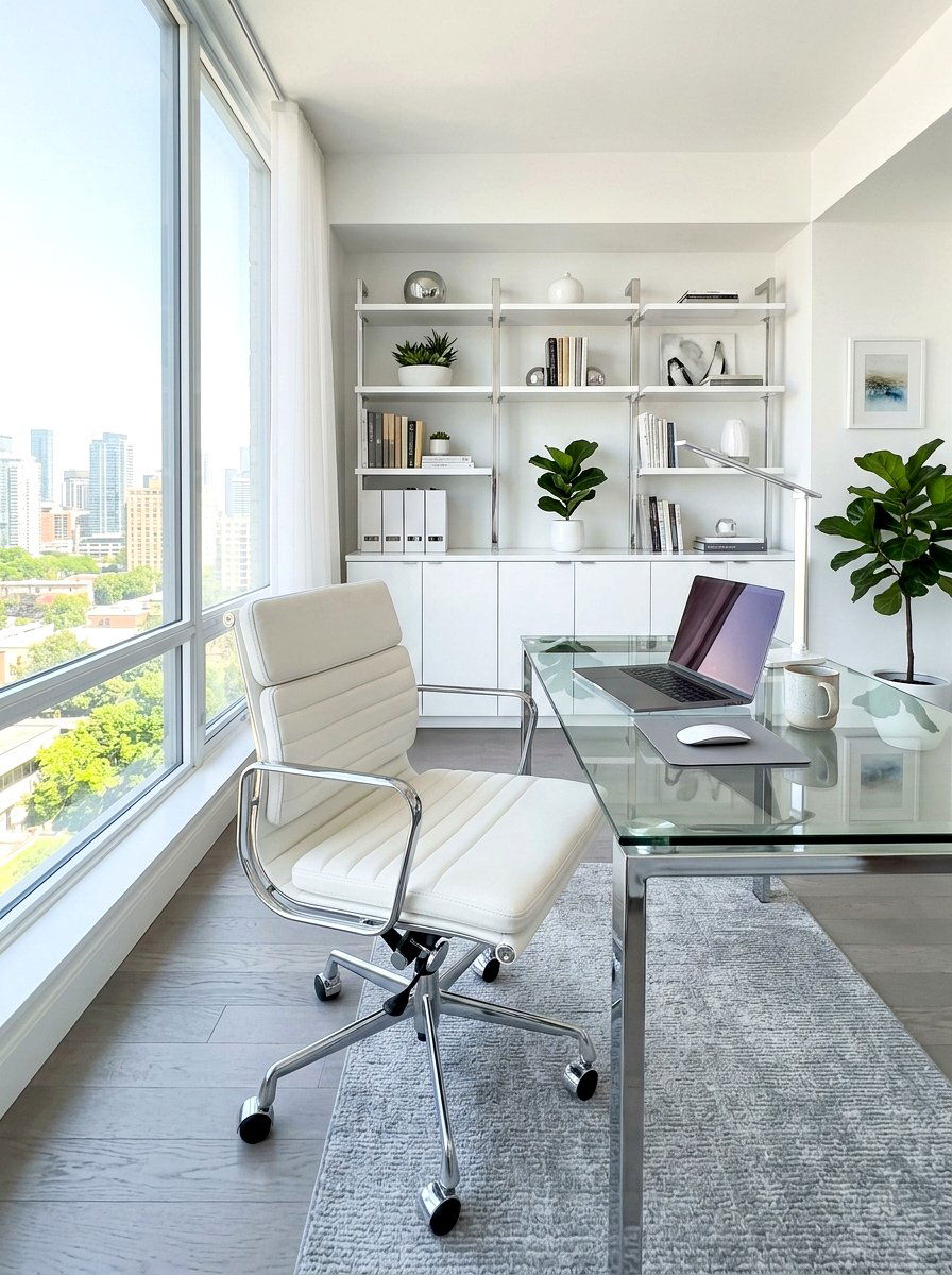 White Leather Swivel Chair Office - 30 leather accent chair ideas