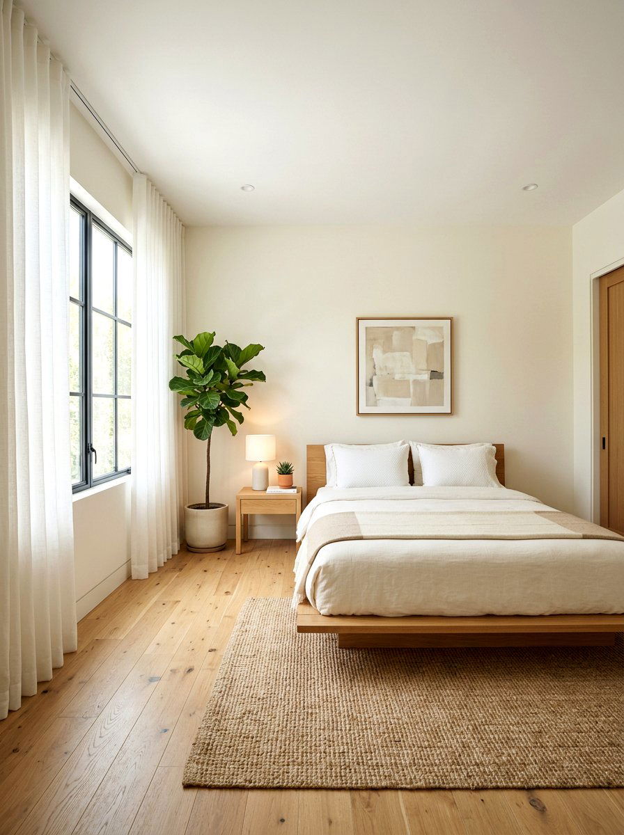 White Minimalist Bedroom - 30 minimalist bedroom ideas