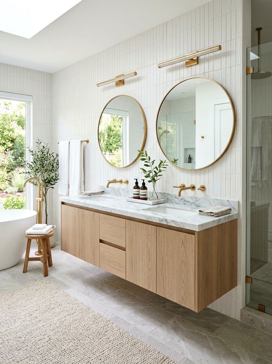 White Oak Bathroom Vanity - 30 white oak decor ideas