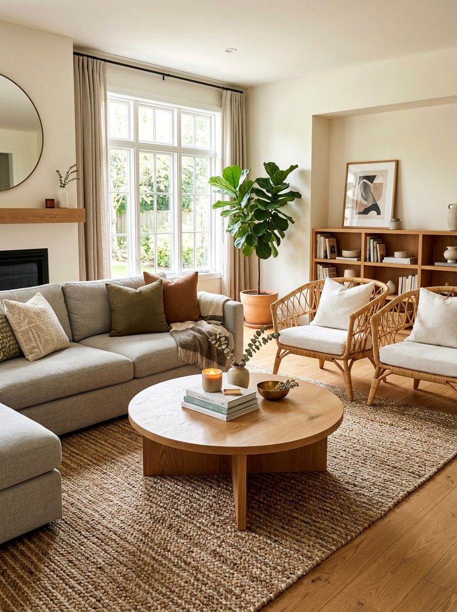 White Oak Coffee Table - 30 white oak decor ideas