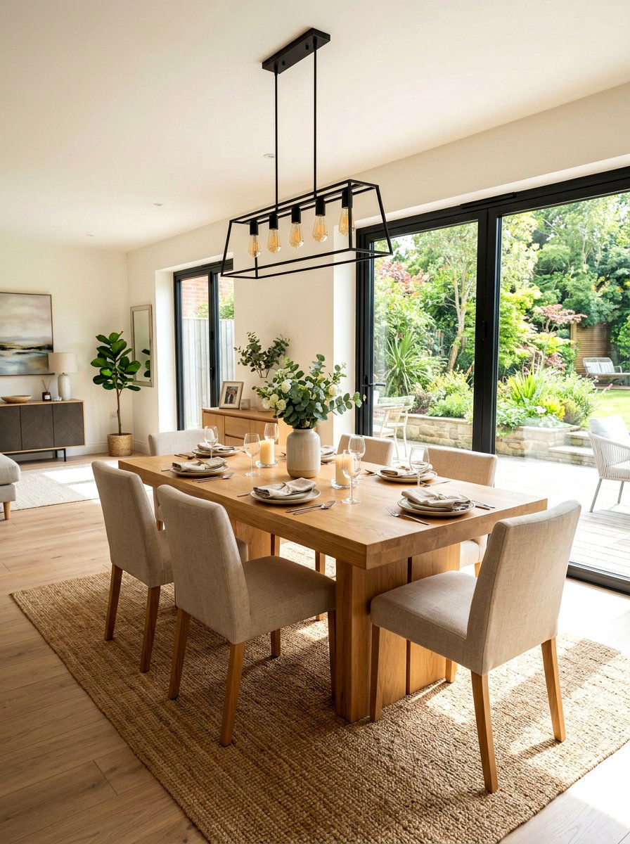 White Oak Dining Table - 30 white oak decor ideas
