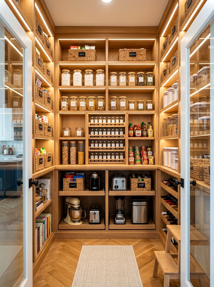 White Oak Pantry Shelving - 30 white oak decor ideas