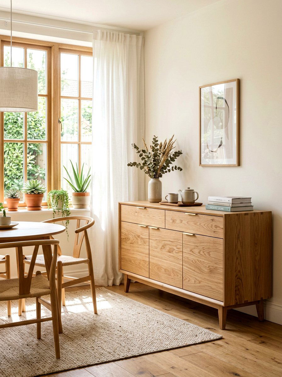 White Oak Sideboard - 30 buffet cabinet ideas