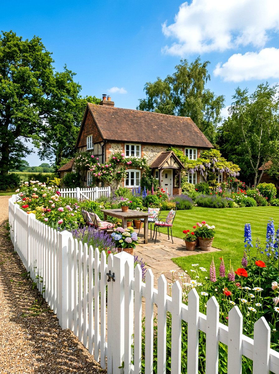 White Picket Fence - 30 East Coast patio ideas