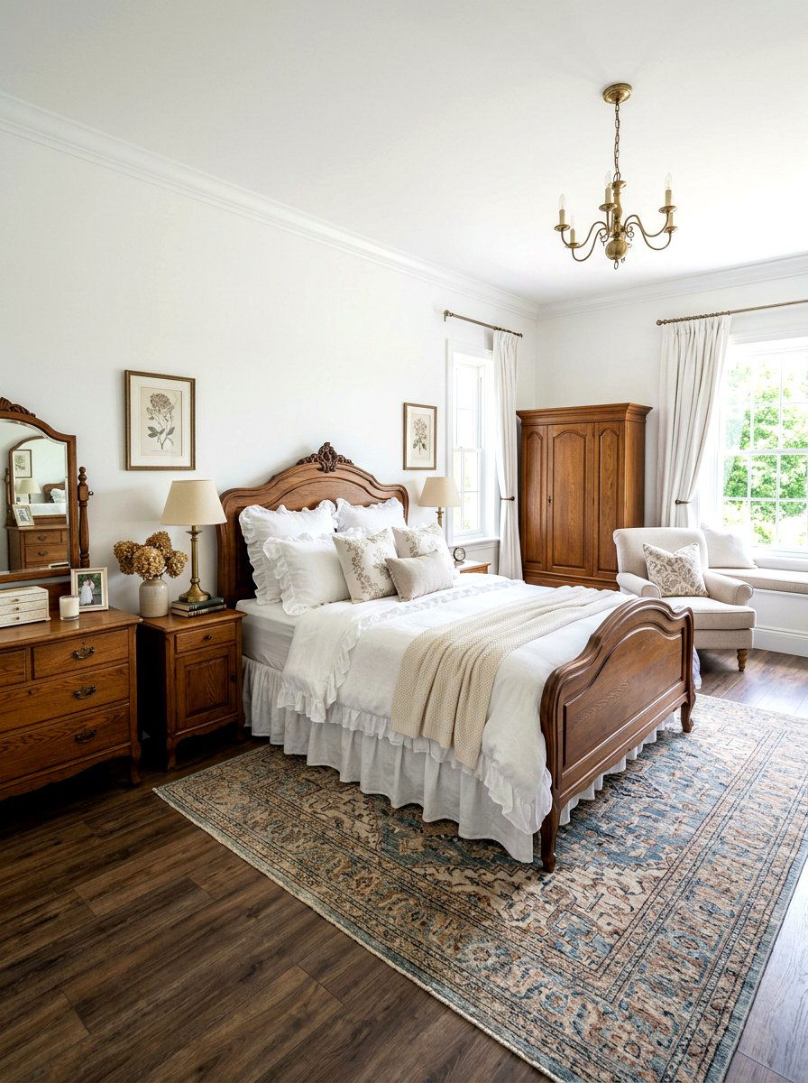 White Ruffle Bedding Master Bedroom - 30 romantic ruffle bedroom ideas