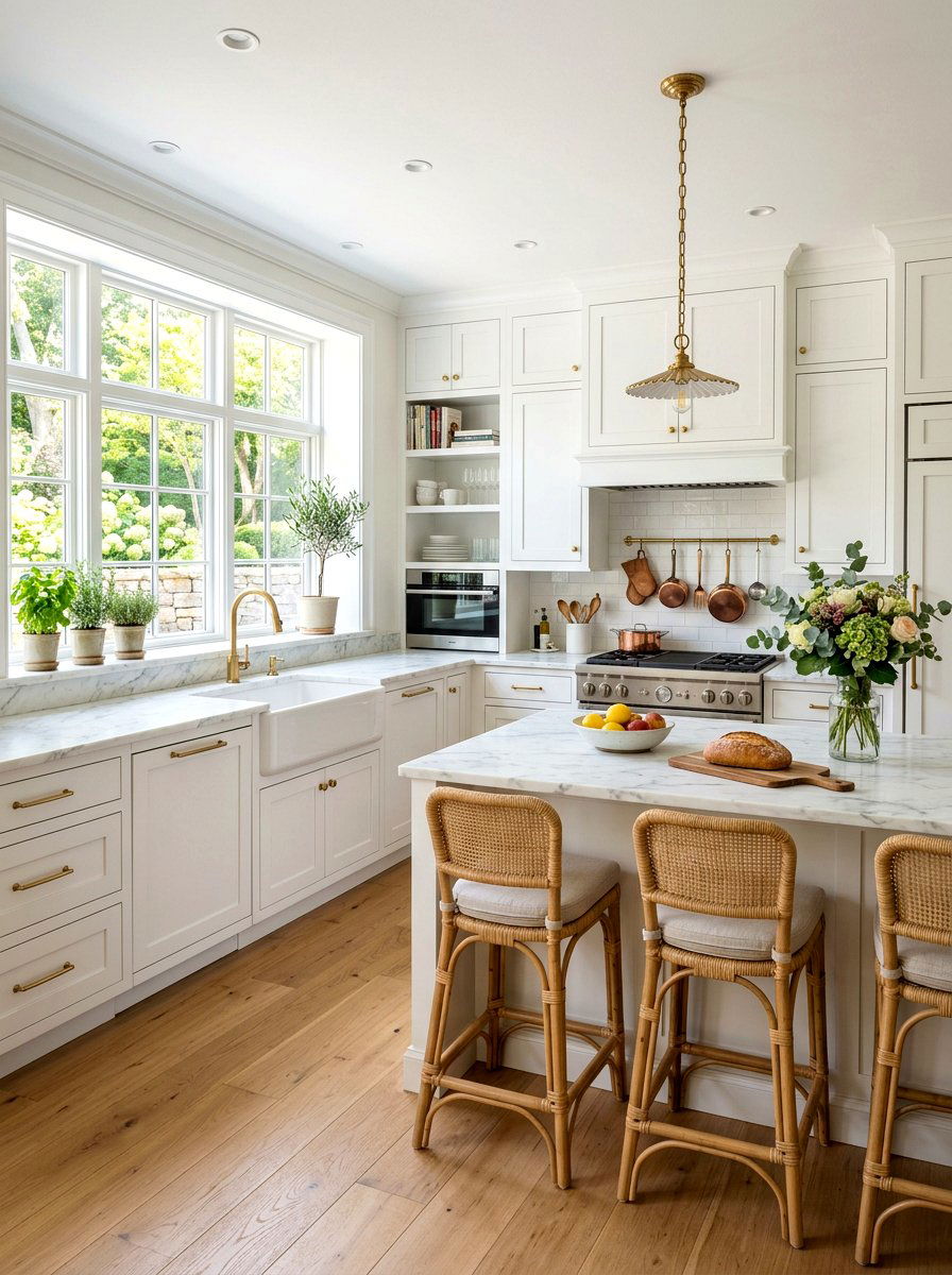 White Shaker Kitchen - 30 timeless kitchen ideas