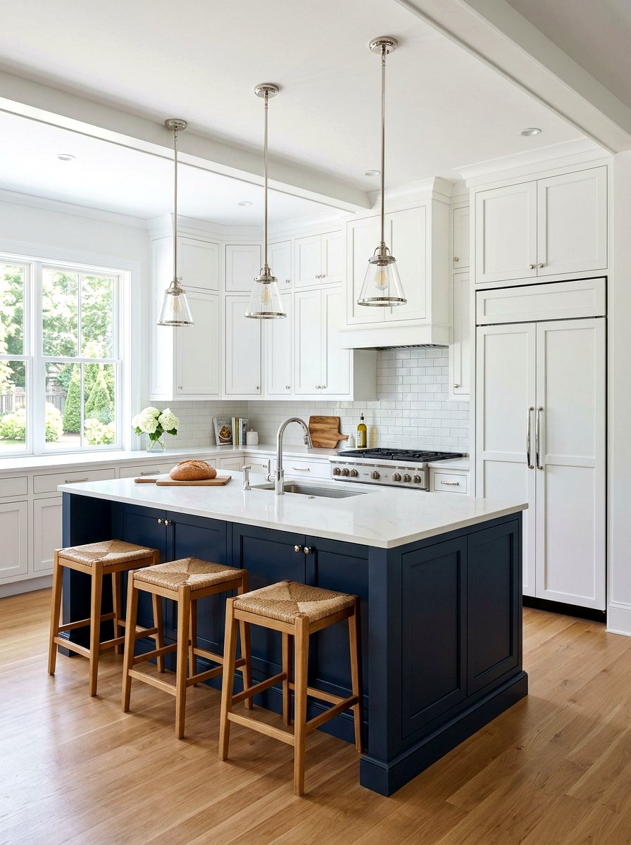 White Shaker Kitchen Cabinet - 30 panel ready kitchen ideas