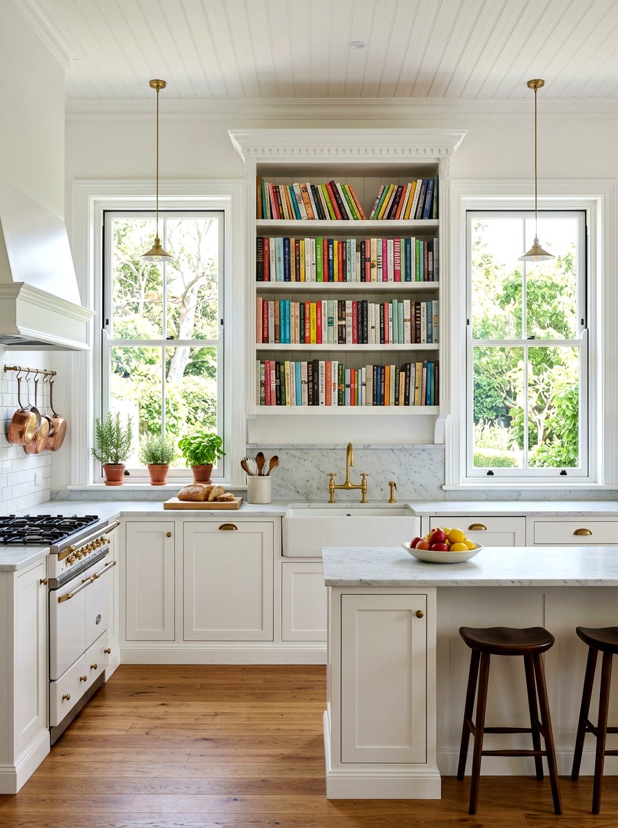 30 Cookbook Kitchen Shelf Ideas for Smart, Beautiful Storage