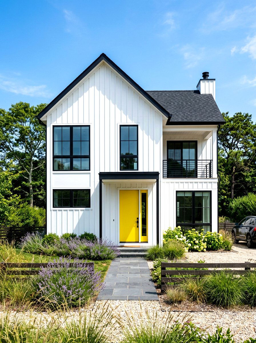White Vertical Siding - 30 soft white exterior ideas