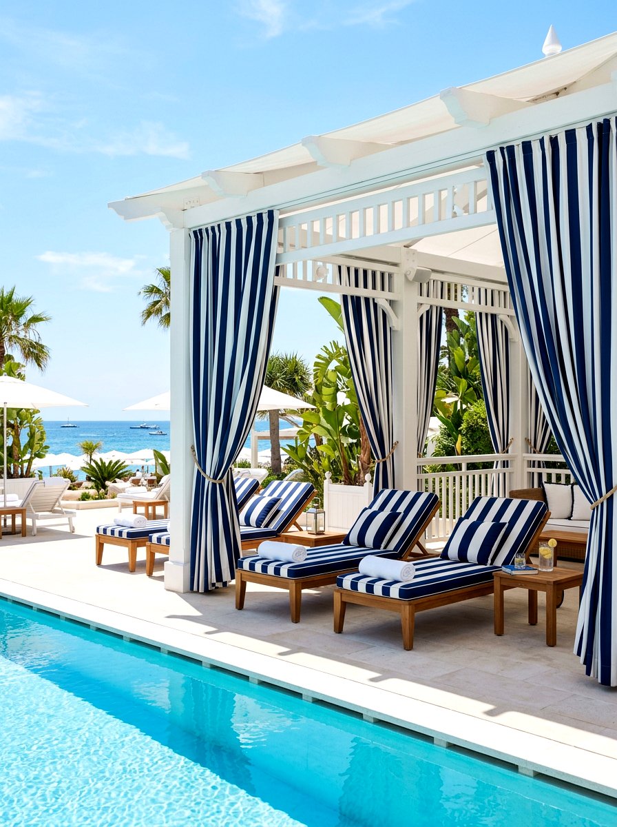 White Vinyl Freestanding Pergola - 30 patio pergola dining ideas