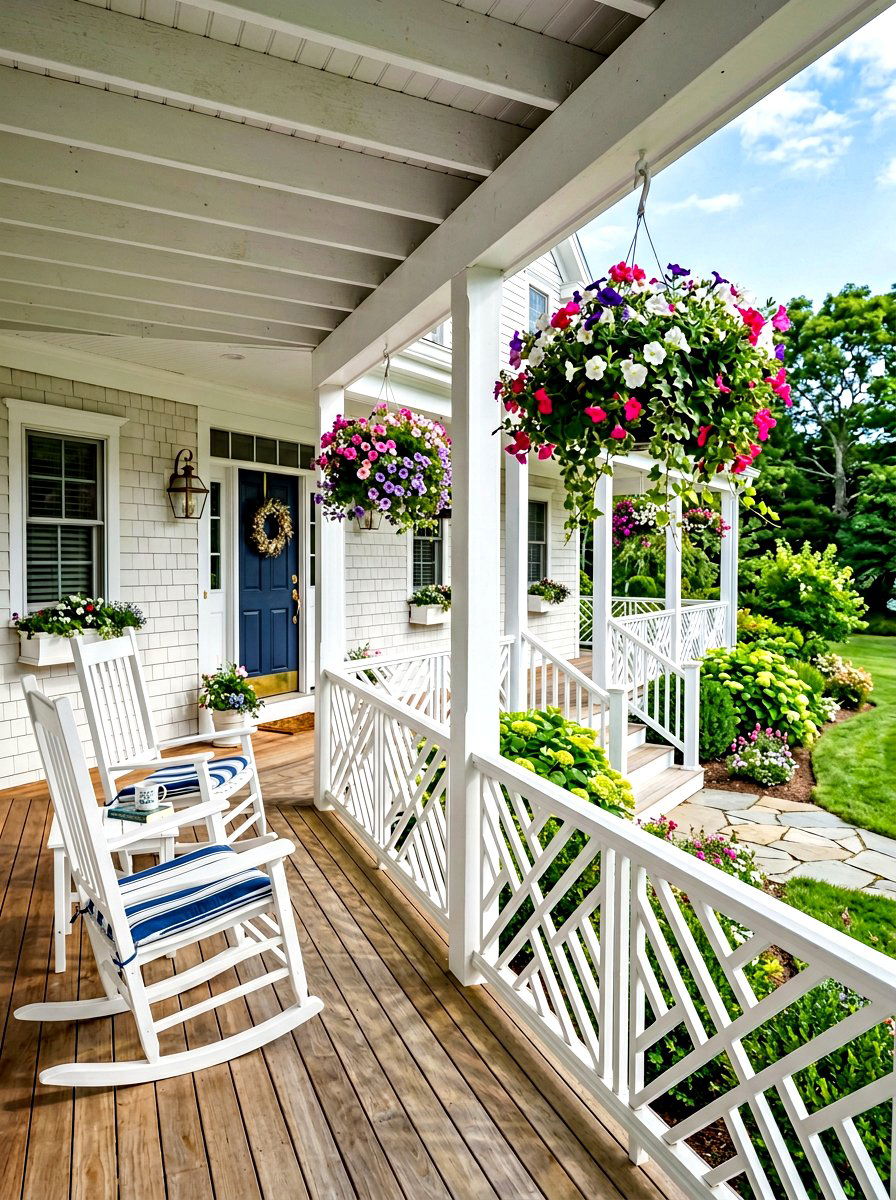 White Vinyl Privacy Lattice - 30 lattice fence ideas