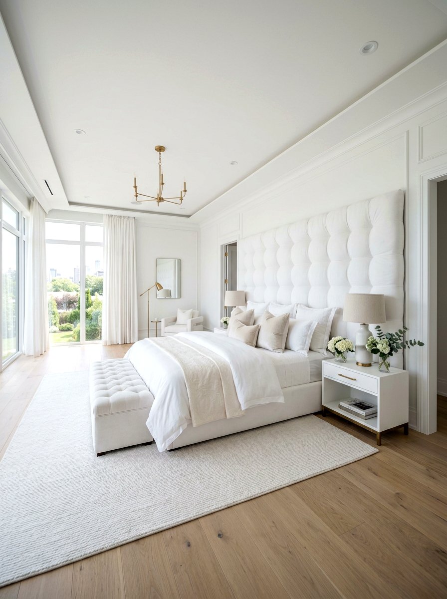 White cloud bed master suite - 30 cloud bed bedroom ideas