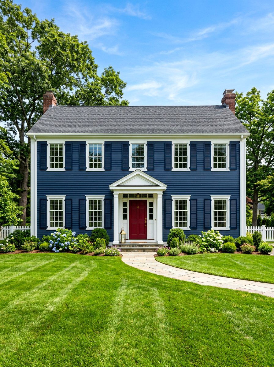 White exterior window trim - 30 exterior window trim color ideas