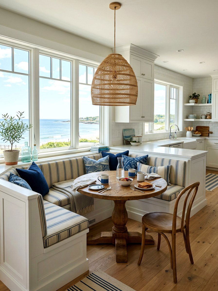 White gravel landscaping - 30 coastal pool decor ideas
