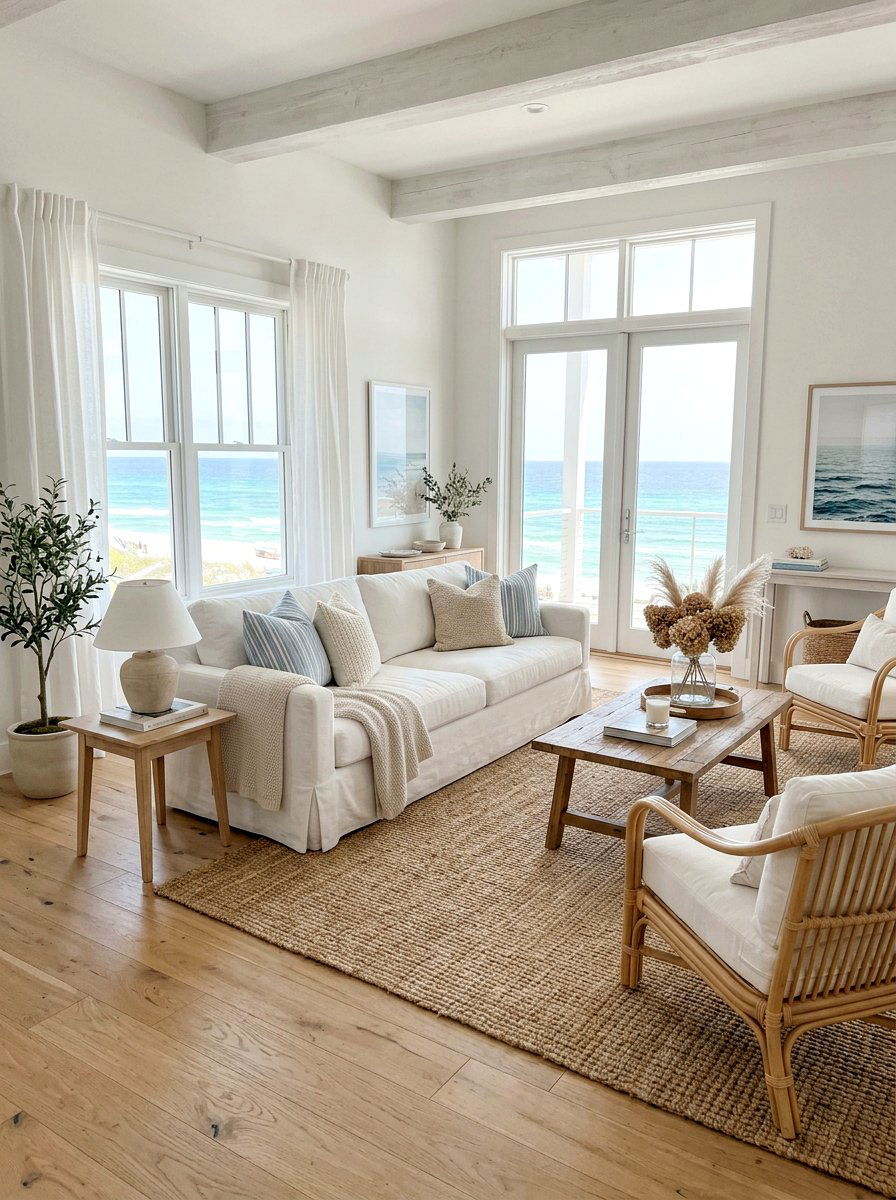 White linen skirted sofa - 30 skirted sofa ideas
