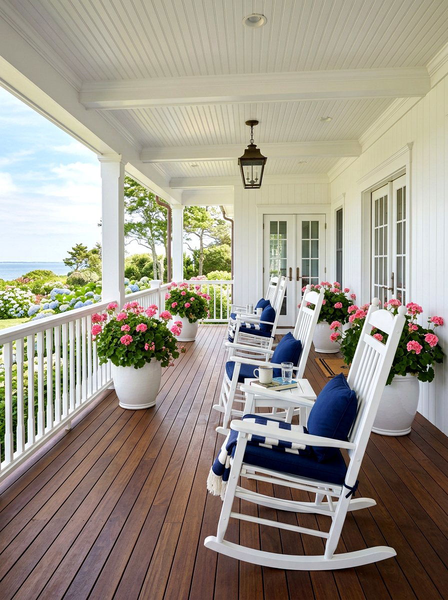 White porch rocking chairs - 30 porch rocking chair styling ideas