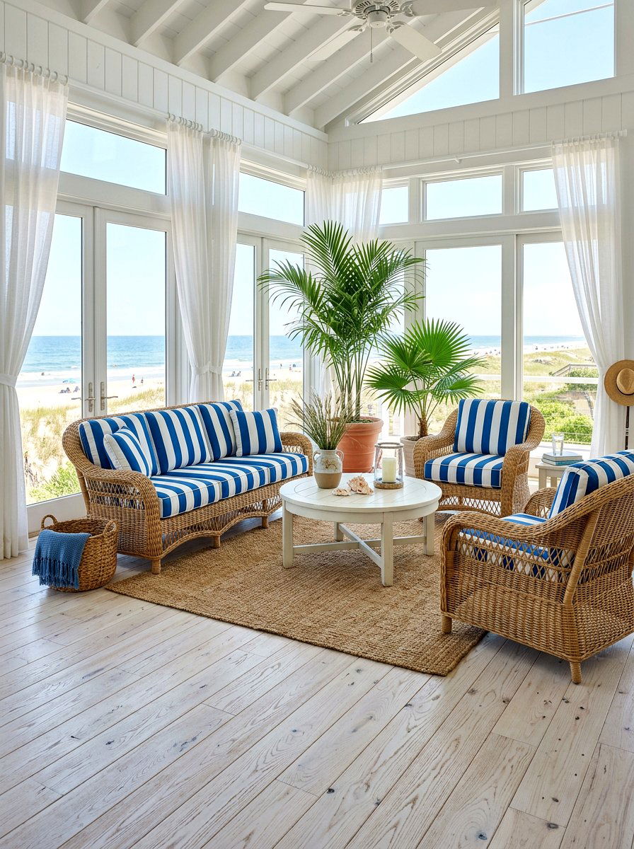 White wash floor - 30 hardwood floor stain ideas
