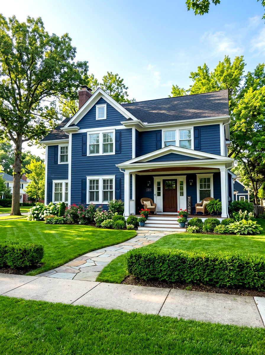 White window trim - 30 outdoor window trim ideas
