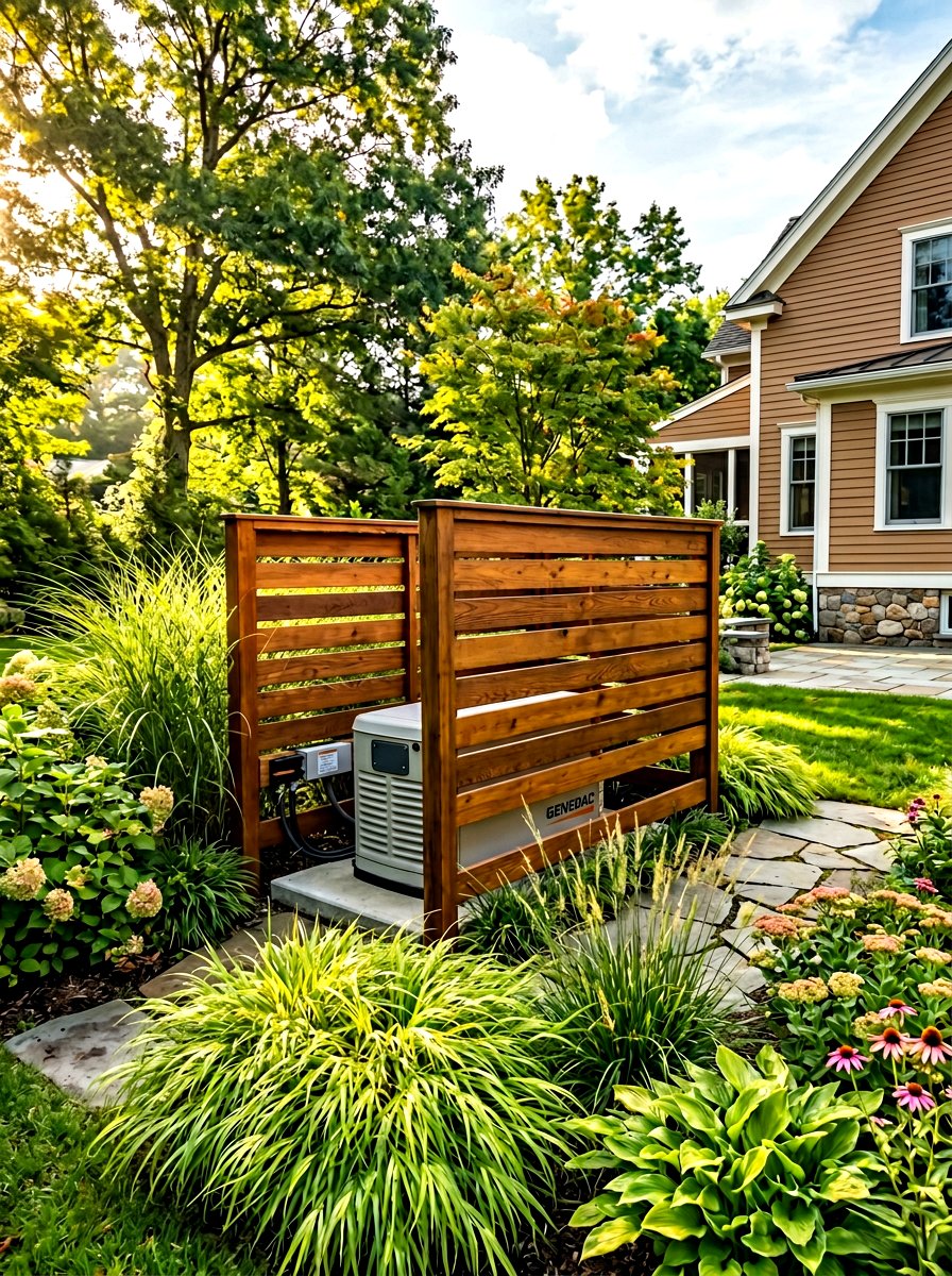 Whole House Generator Screen - 30 generator enclosure ideas