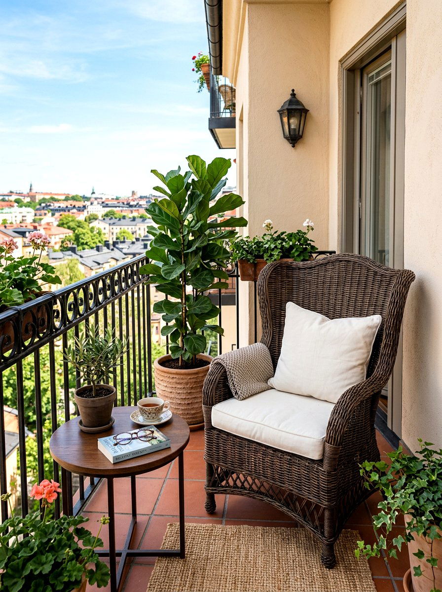 30 Tiny Balcony Seating Ideas That Maximize Every Inch