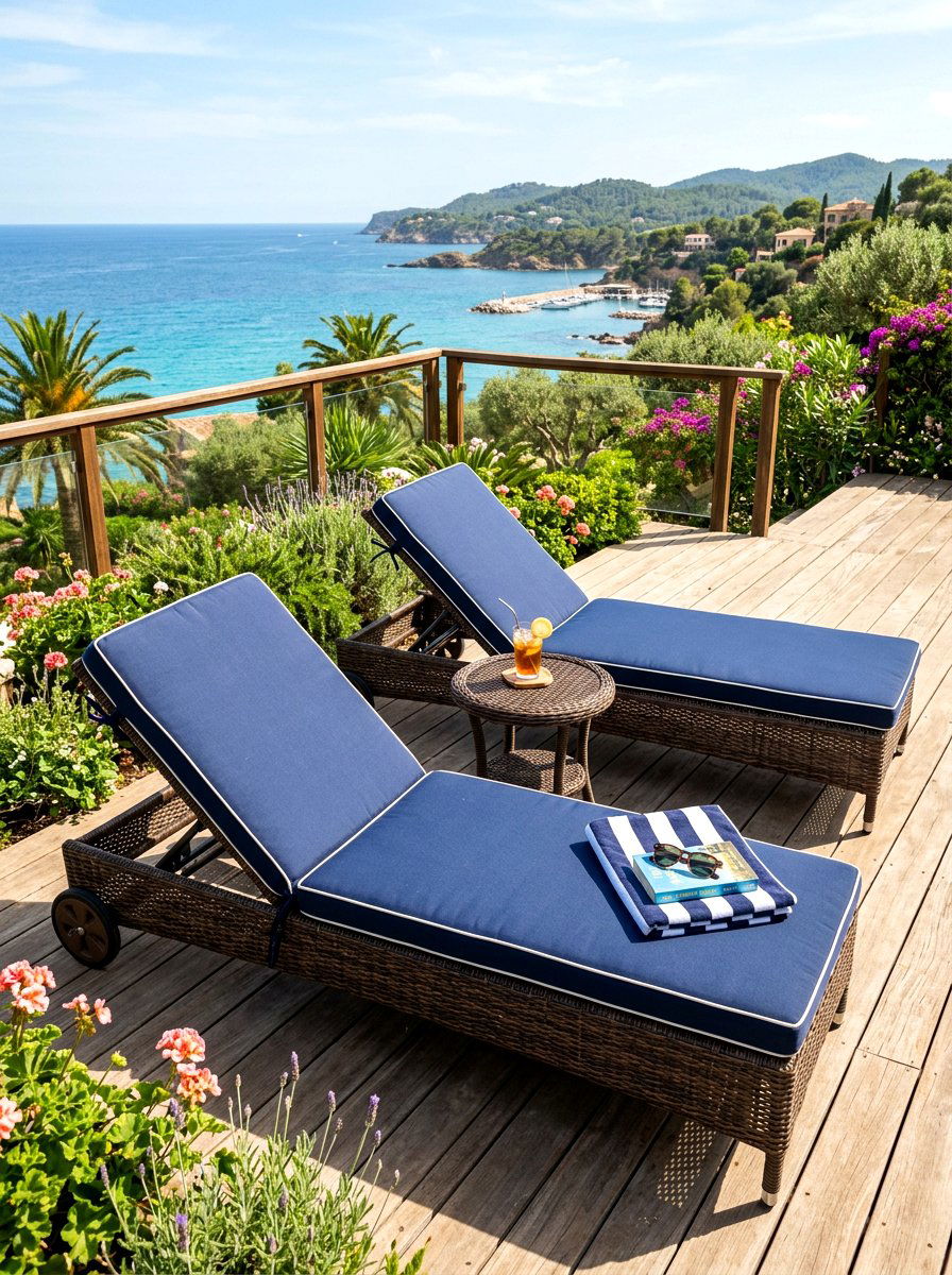 Wicker Chaise Lounge - 30 wicker patio furniture ideas