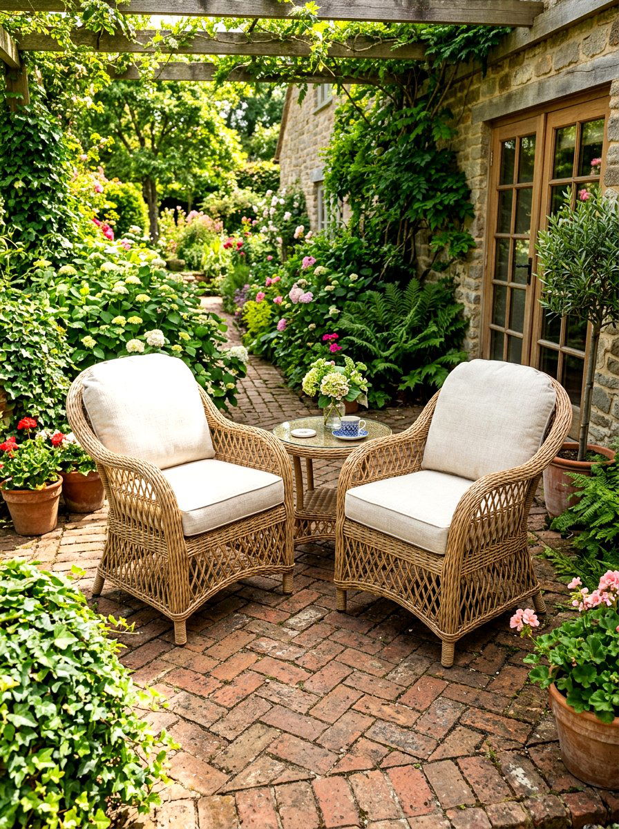 Wicker Club Chairs - 30 wicker patio furniture ideas
